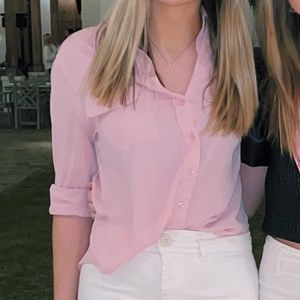 Pink Thin Collared Shirt PS